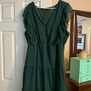 green spring/summer dress